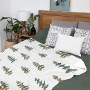 Search for pine trees blankets Watercolor