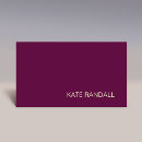 Search for maroon business cards Elegant