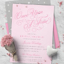 Search for once upon a time bridal shower invitations Fairytale
