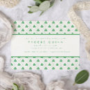 Search for irish bridal shower invitations Shamrock