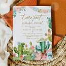 Search for cactus gender reveal invitations Fiesta