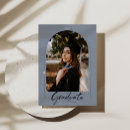 Search for blue and silver graduation invitations Modern