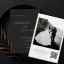 Search for sealing invitations Black and white