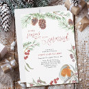 Search for pine cone bridal shower invitations Watercolor