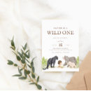 Search for jungle friends birthday invitations Elephant