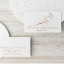 Search for alterations business cards Rose gold