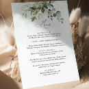 Search for menu for wedding enclosure cards Couple