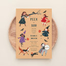 Search for peek a invitations Orange