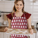 Search for dark red aprons Burgundy