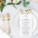 Search for fairytale wedding menus Elegant