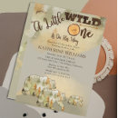 Search for little baby boy shower invitations A little wild one