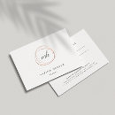 Search for business monogram postcards Elegant