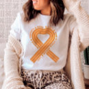 Search for orange ribbon tshirts Support