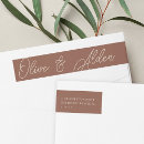 Search for return address labels stylish