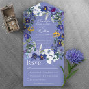 Search for blue orchid wedding invitations Purple