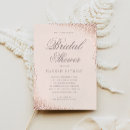 Search for gold confetti bridal shower invitations Elegant