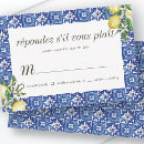 Search for spanish espanol rsvp cards Blue