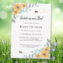 Search for sweet as can be invitations Honey bee