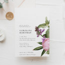 Search for pink flowers bridal shower invitations Vintage