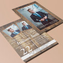 Search for wood graduation invitations Typography