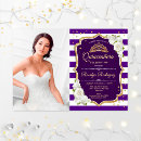 Search for white and gold quinceanera invitations Tiara