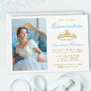 Search for light blue quinceanera invitations Elegant