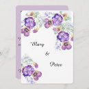 Search for pansies wedding invitations Flowers