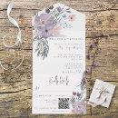 Search for peach and lavender wedding invitations Elegant