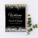 Search for silver welcome wedding signs Modern