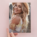 Search for two graduation invitations Gold