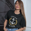 Search for boating womens tshirts Anchor