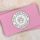Search for cute business cards Pink