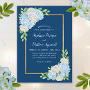 Search for navy blue and dusty rose wedding invitations Watercolor
