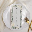 Search for menu place cards Floral