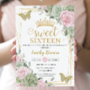 Search for stylish sweet 16 invitations Modern geometric