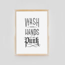 Search for hands posters wash