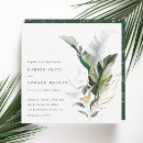 Search for banana square invitations Tropical foliage