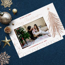 Search for rose gold christmas cards Script calligraphy