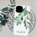 Search for mistletoe iphone cases Greenery