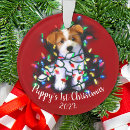 Search for jack russel terrier christmas tree decorations Dogs