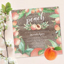 Search for sweet peach invitations Rustic