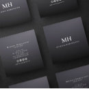 Search for sleek business cards Clean