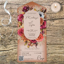 Search for floral fuchsia pink wedding invitations Modern