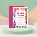 Search for colorful wedding invitations Boho