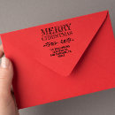 Search for christmas return address rubber stamps Create your own