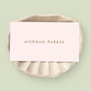 Search for light business cards Minimal