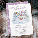 Search for snowman baby shower invitations Snowmen
