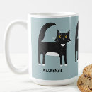 Search for white and black cat mugs Animal