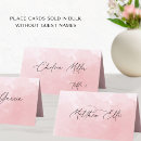Search for dusty rose place cards Watercolor