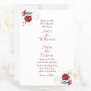 Search for jewel tone invitations Burgundy